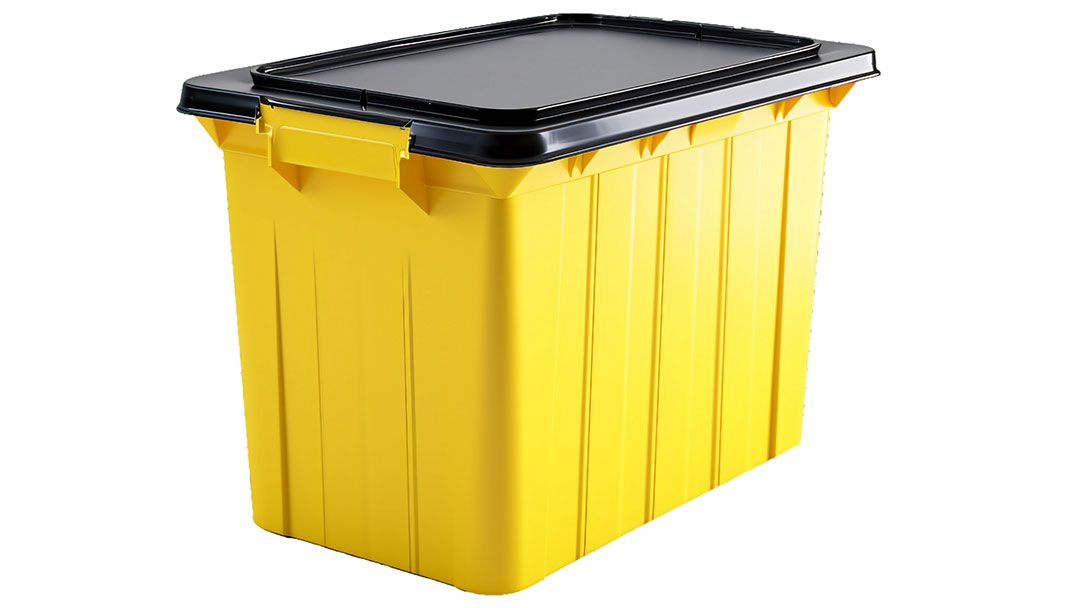 Industrial Storage Bins by Injection Molding