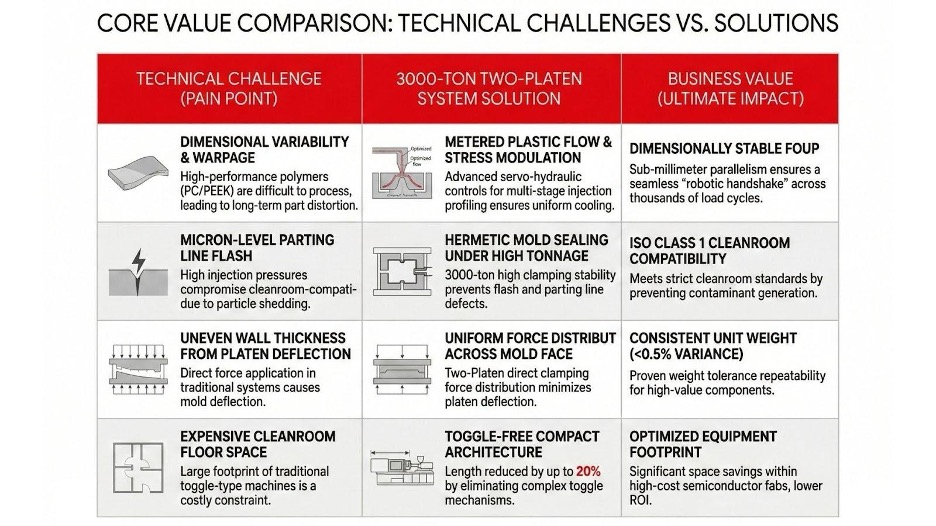 Core Value Comparison : Technical Challenges VS. Solutions