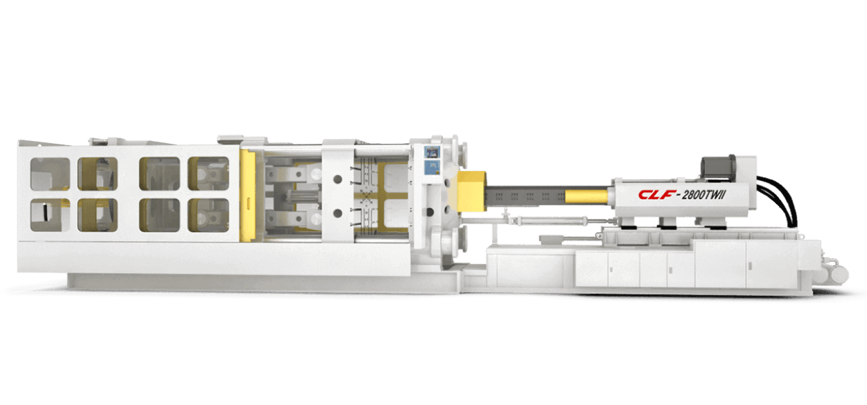 Máquina de moldeo por inyección de dos platos CLF TPII para pallets de plástico